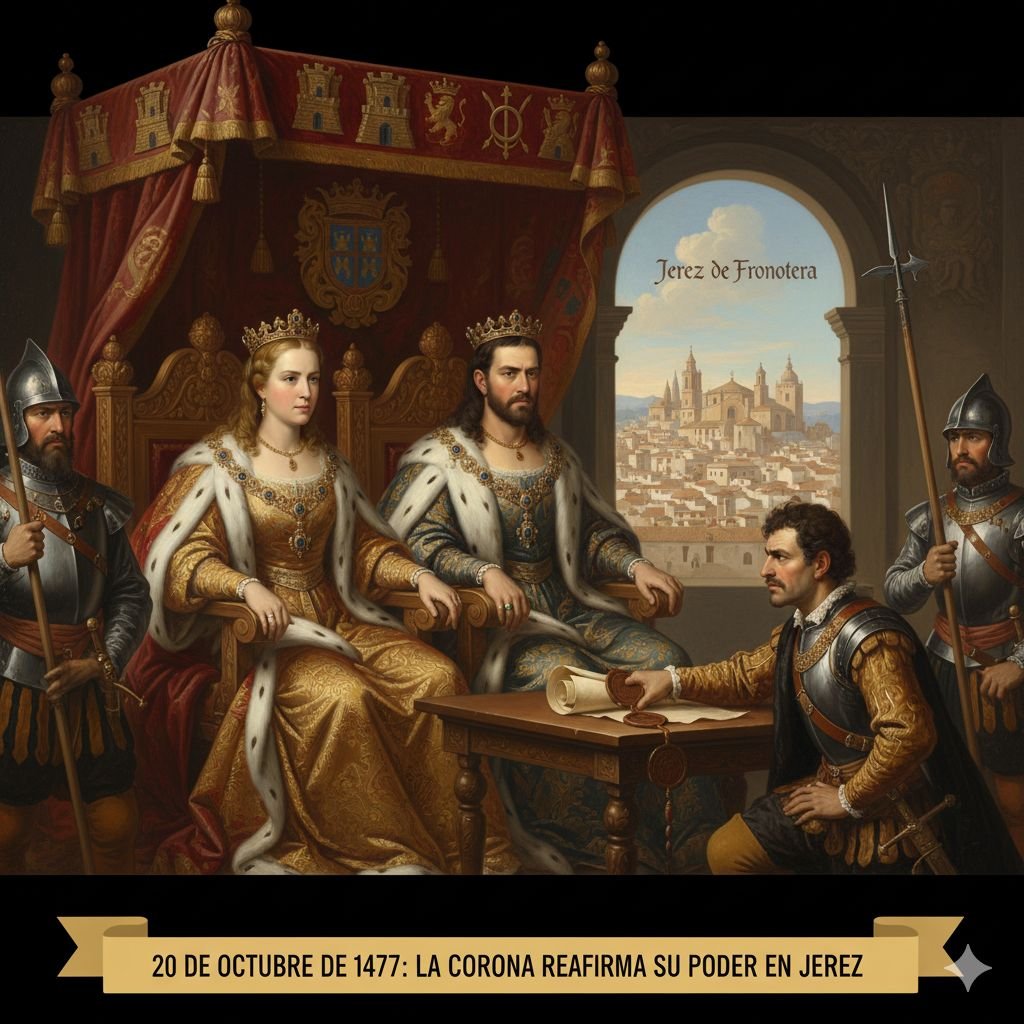 El día que Jerez cambió de manos: ¿Por qué los Reyes Católicos quitaron el Corregimiento de Jerez en 1477?