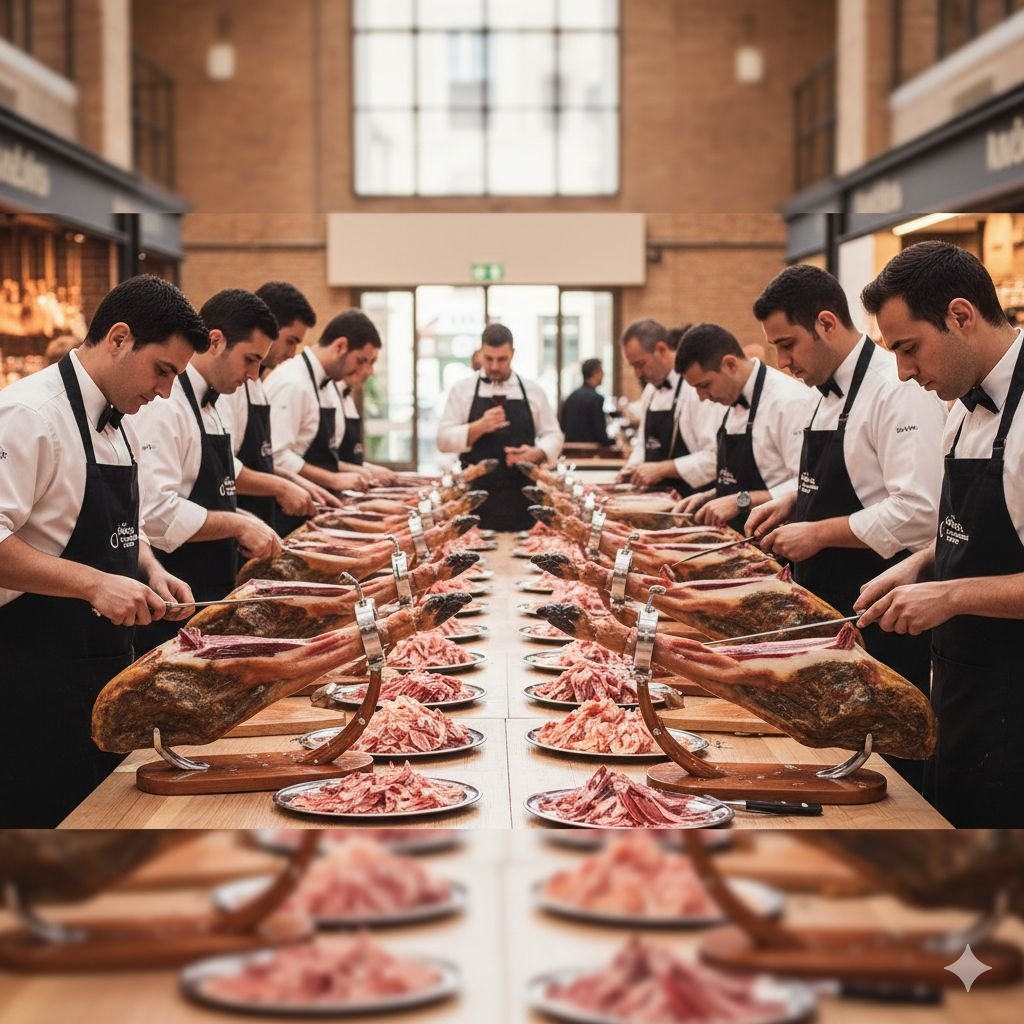 Jerez se rinde al sabor solidario: ¡Vuelven los cortadores de jamón por una causa mágica!