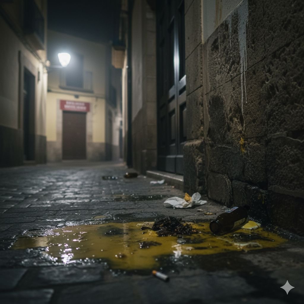 ¡Insoportable! El ocio nocturno convierte el Centro Histórico en una pesadilla de ruido y vómitos