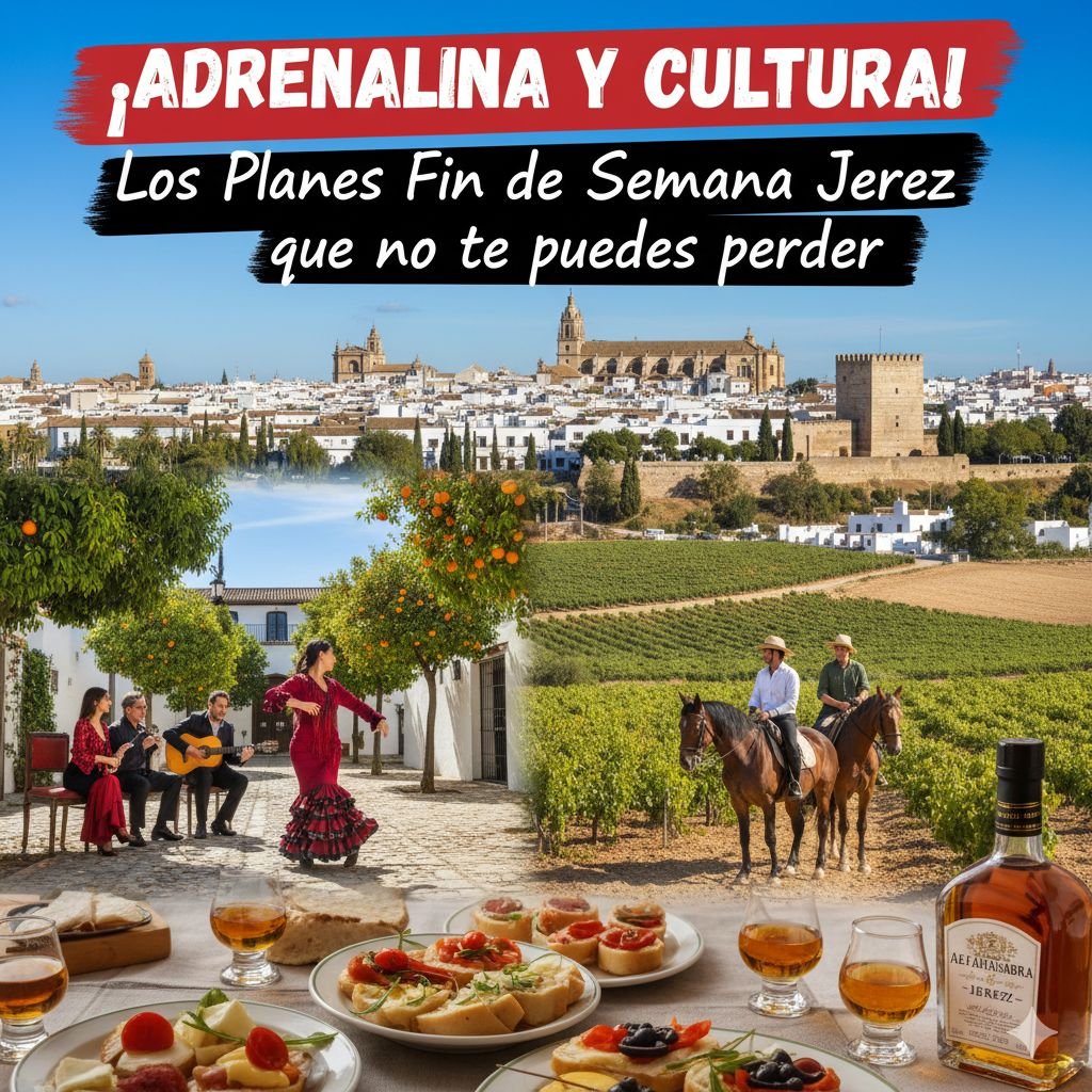 ¡Adrenalina y Cultura! Los Planes Fin de Semana Jerez que no te puedes perder