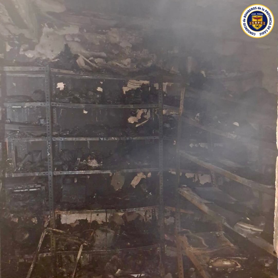 Incendio Hijuela de los Siete Pinos Jerez