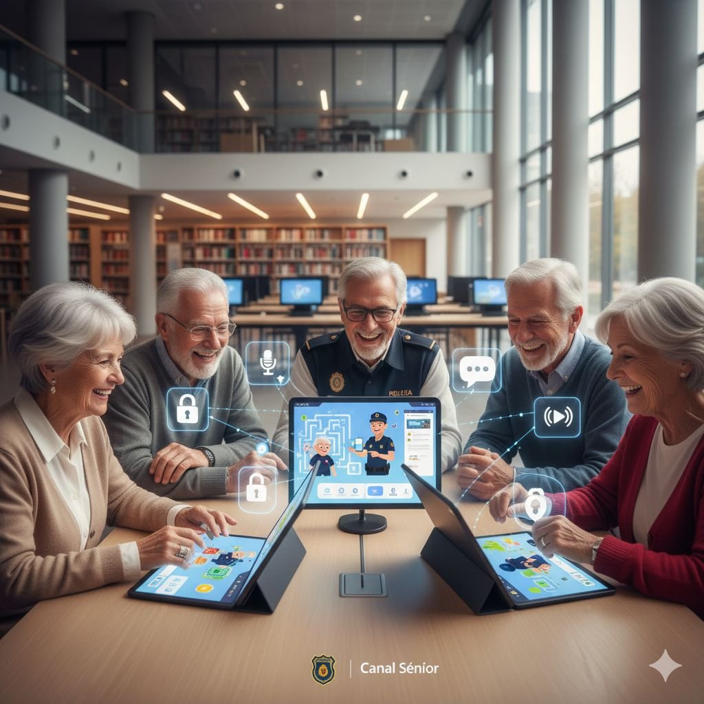 ¡No te quedes atrás! La Policía Nacional y Canal Senior ofrecen formación gratuita en ciberseguridad para mayores de 55 años