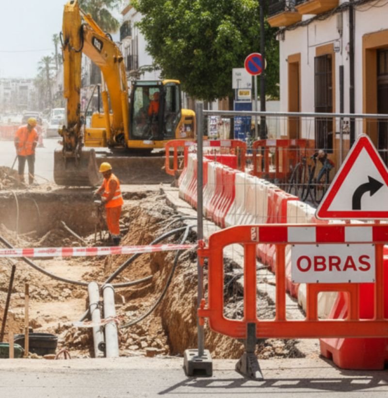cierre calle Cabezas Jerez
