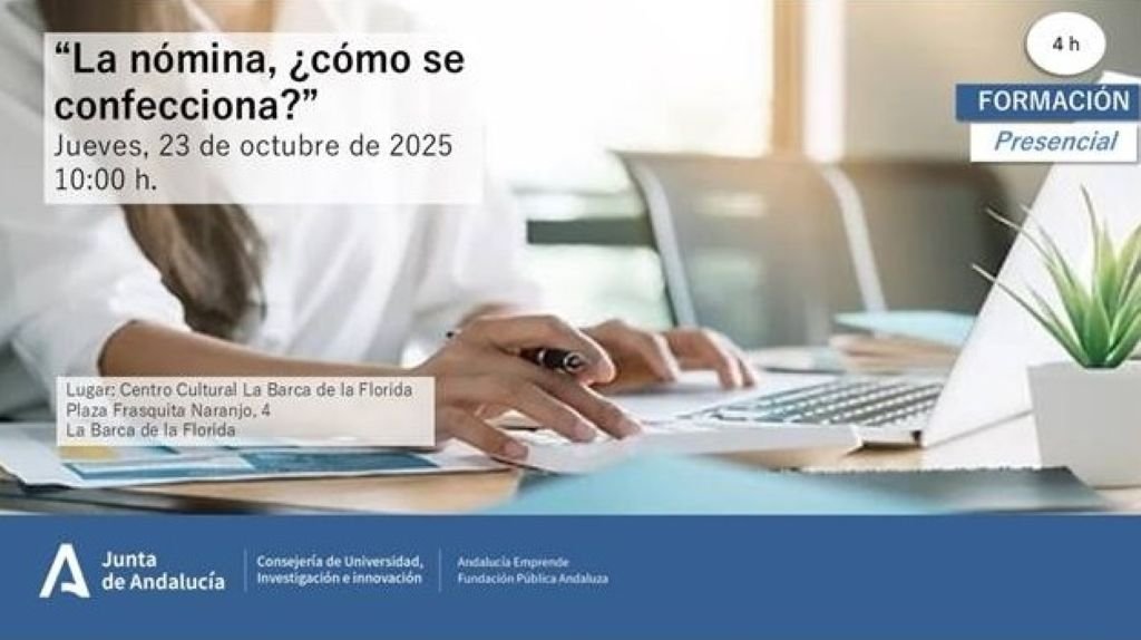 Descubre GRATIS «La Nómina, ¿Cómo se Confecciona?»: El curso esencial para empresarios y gestores en La Barca de la Florida