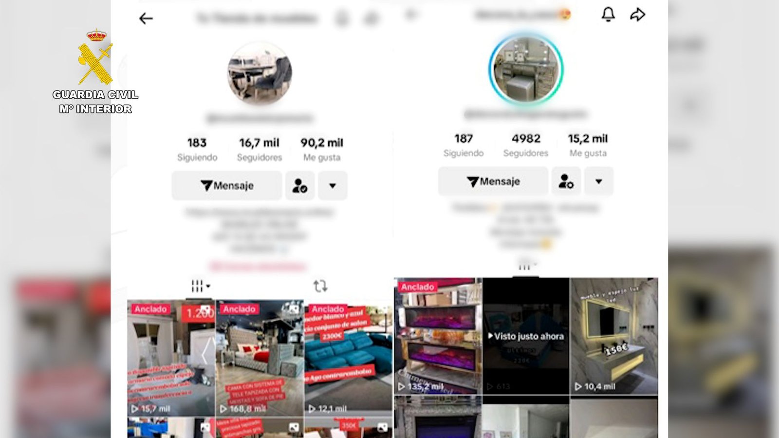 ¡Indignación total! Desmantelan una red de 21 sinvergüenzas que estafó 80.000 euros con «muebles falsos» a casi 100 víctimas en internet