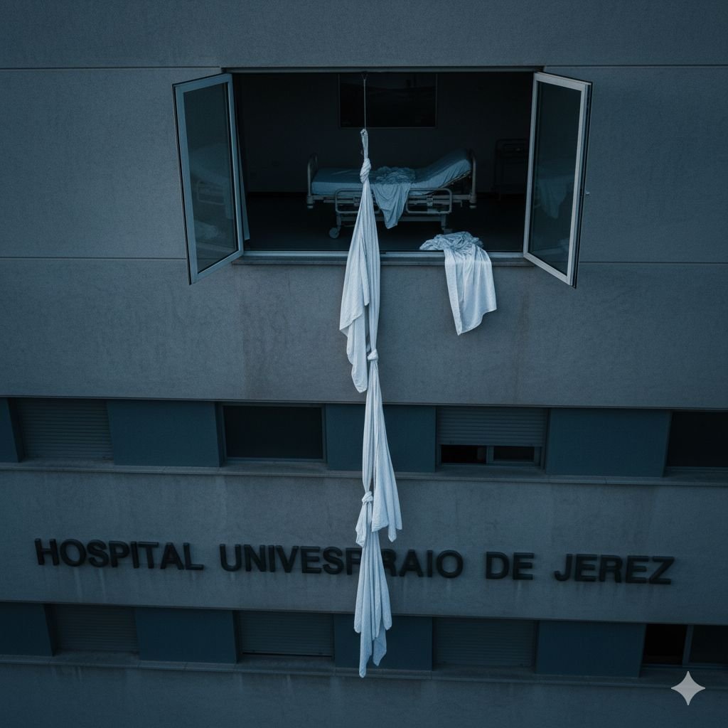 Escándalo en el Hospital de Jerez: ¿Fuga de cine o falla de seguridad inexplicable?
