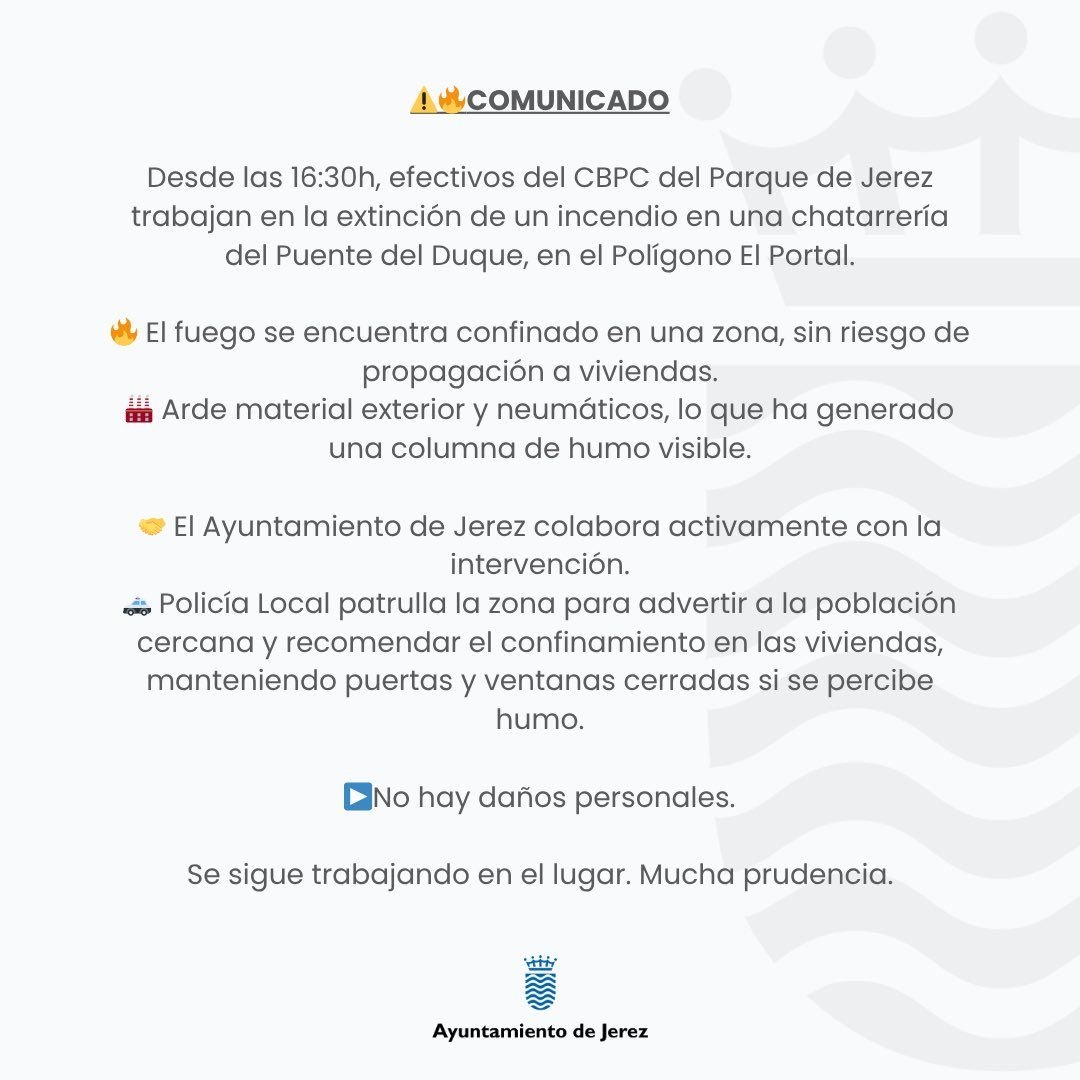 Incendio en El Portal