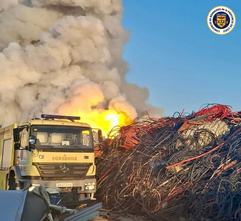 Incendio en El Portal