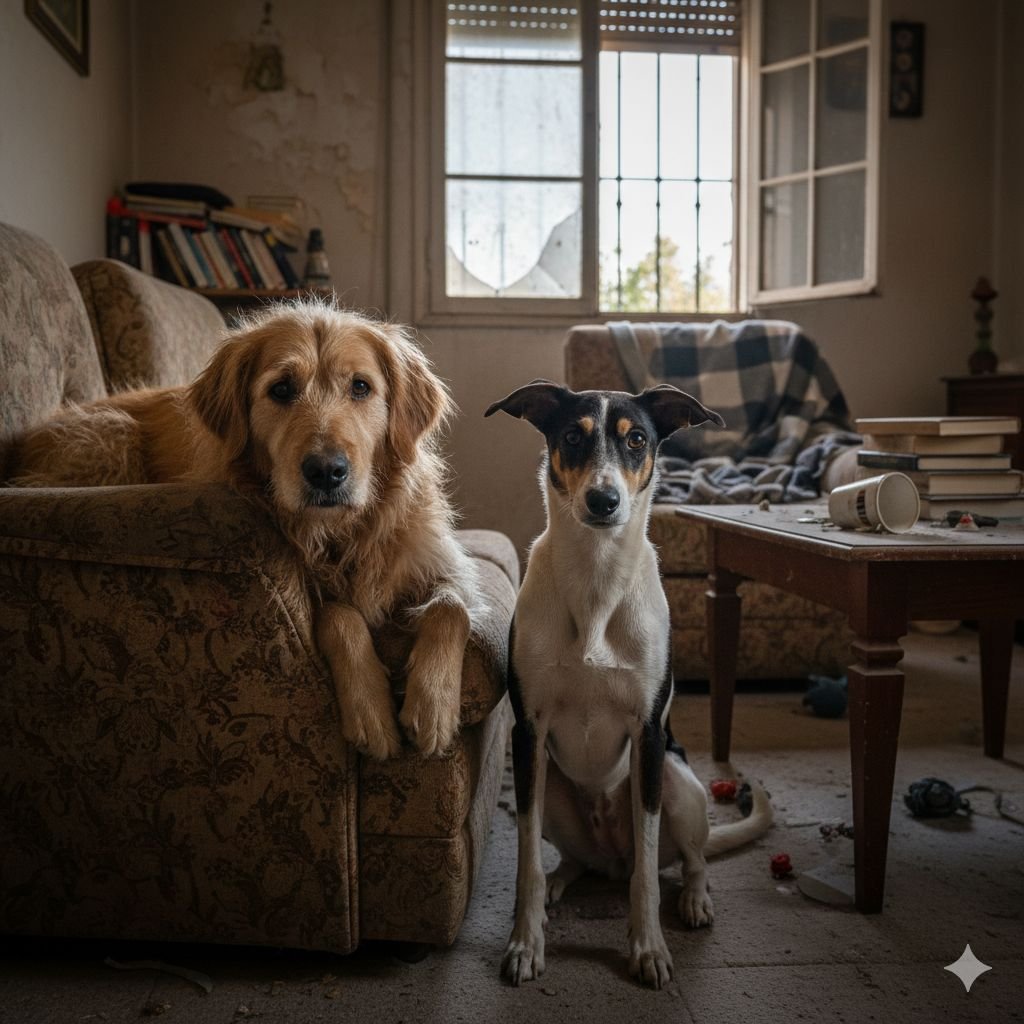 ESCÁNDALO en Vista Alegre: ¿Por qué dos perros abandonados necesitaron una ‘influencer’ para ser socorridos en Jerez?
