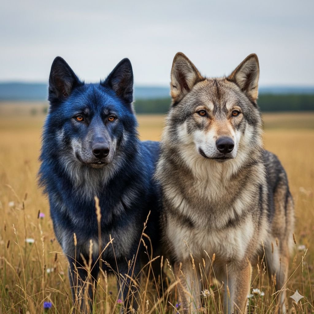 perros azules en Chernóbil