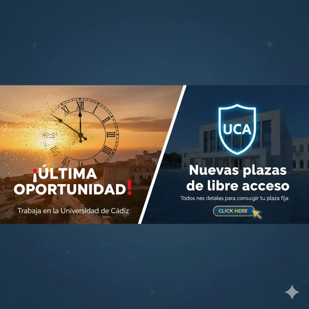 3 plazas Gestión Universitaria