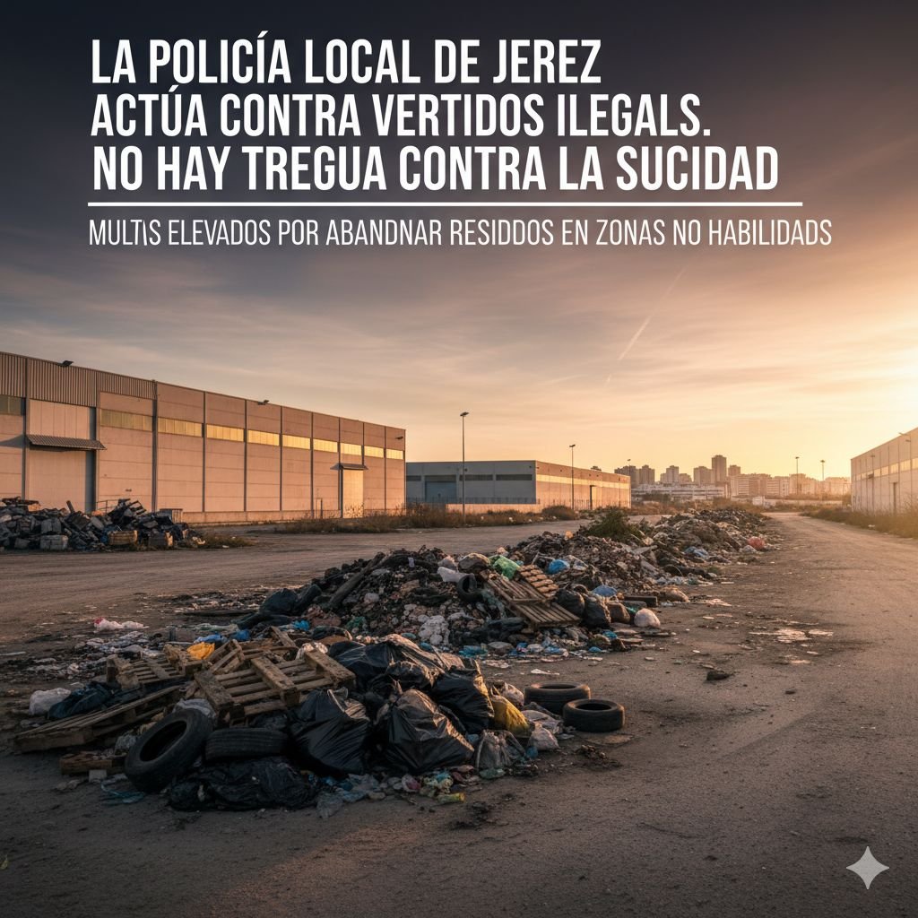 sanciones por vertidos ilegales en Jerez