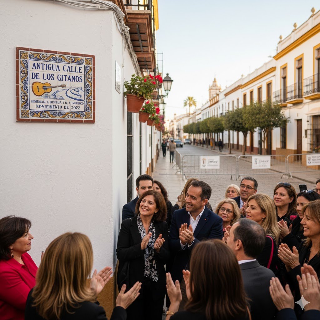 La inauguración de azulejo en la Calle Gómez Carrillo provocará un corte total de tráfico este sábado