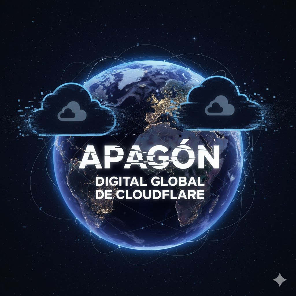 caída global de Cloudflare