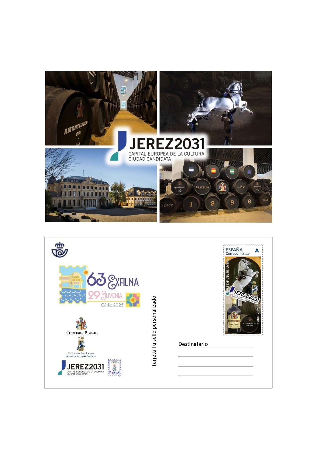 sello de Correos de Jerez 2031
