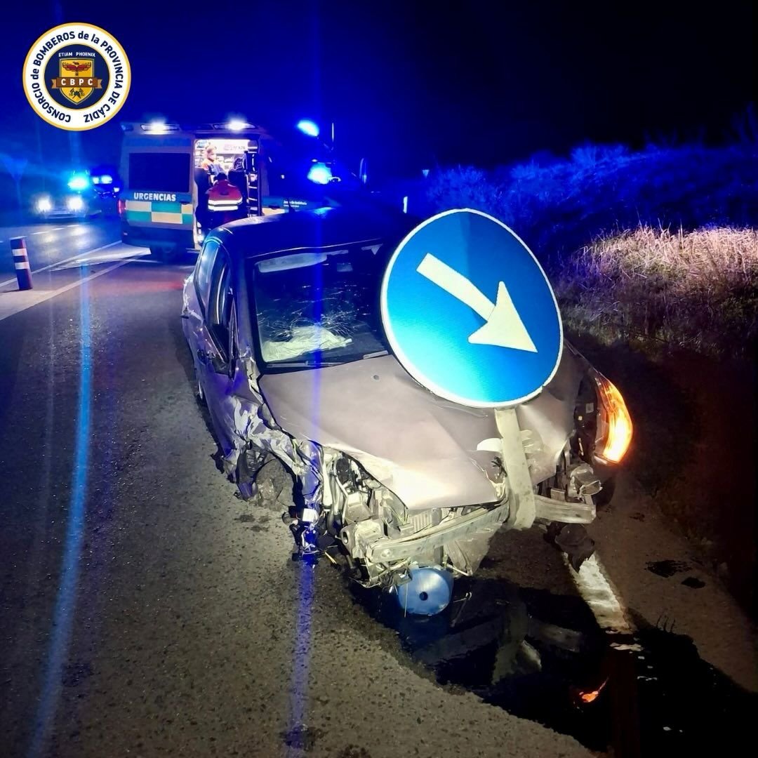 Accidente de tráfico A-2078 El Puerto de Santa María