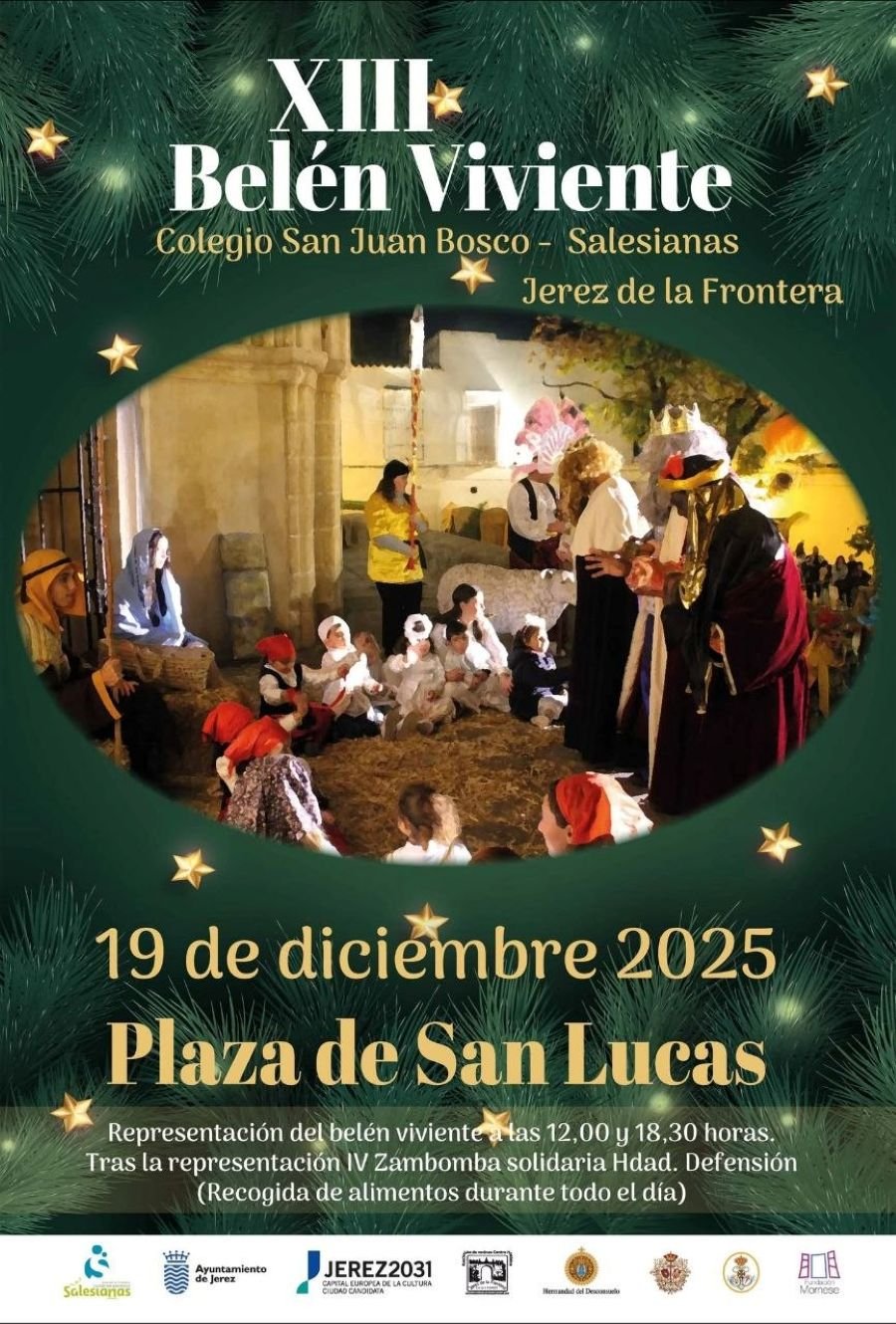Belén Viviente en Jerez de la Frontera 2025
