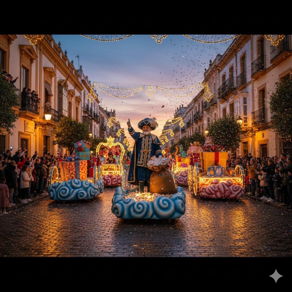 Cartero Real Jerez 2025 recorrido horario