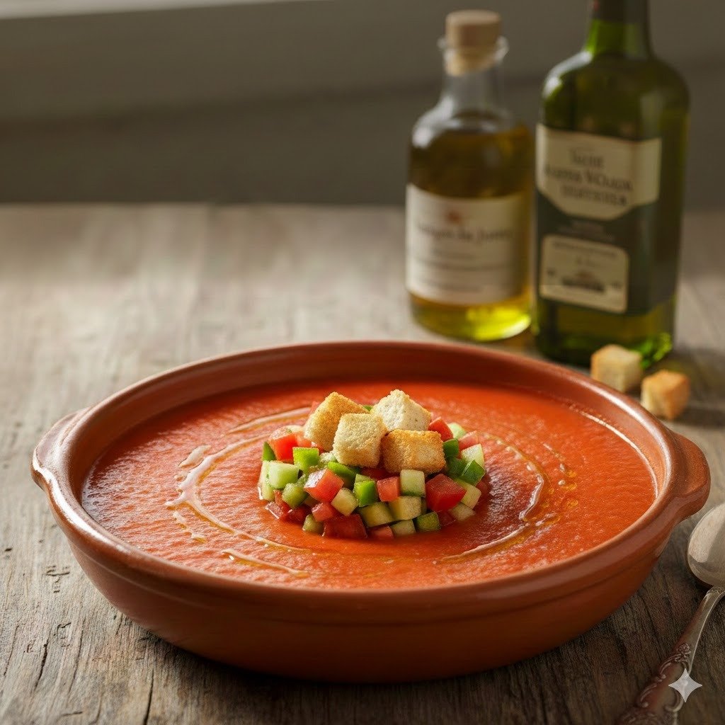 Auténtico Gazpacho Andaluz