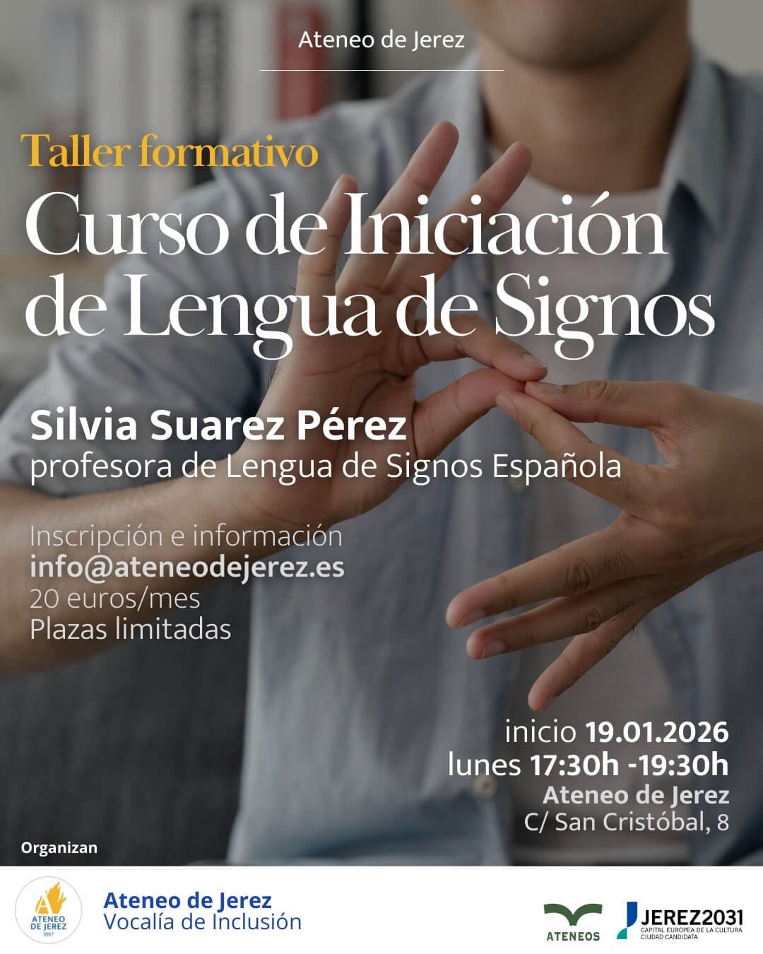 Curso Iniciación Lengua Signos Española Jerez
