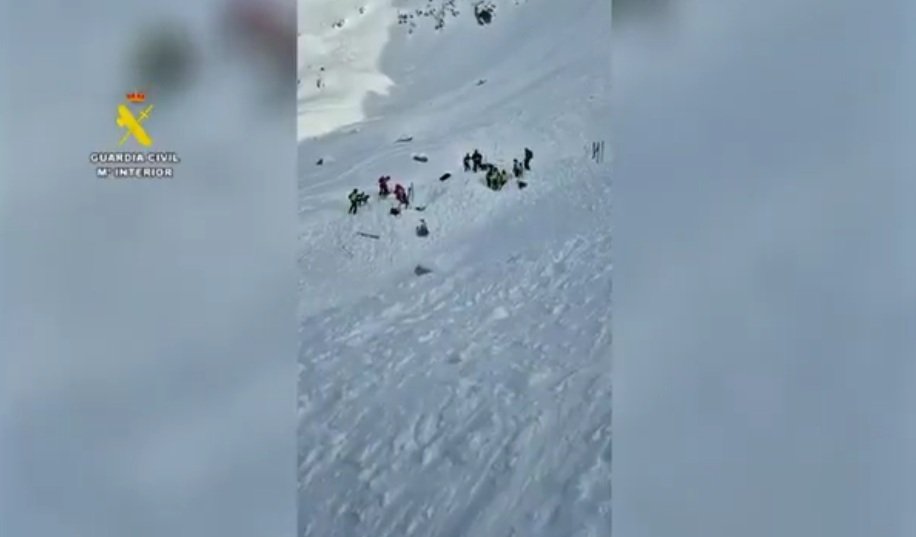 Tragedia en el Pirineo: El complejo rescate de montaña en el Pico Tablato tras un alud