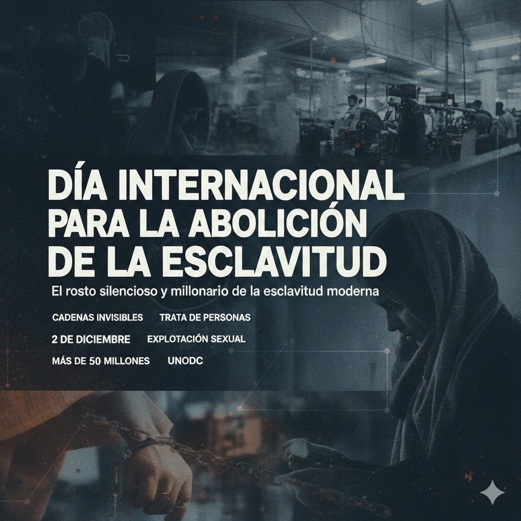 Más de 50 millones de esclavos hoy: Descubre por qué el 2 de diciembre se lucha contra la trata y el trabajo forzoso del siglo XXI