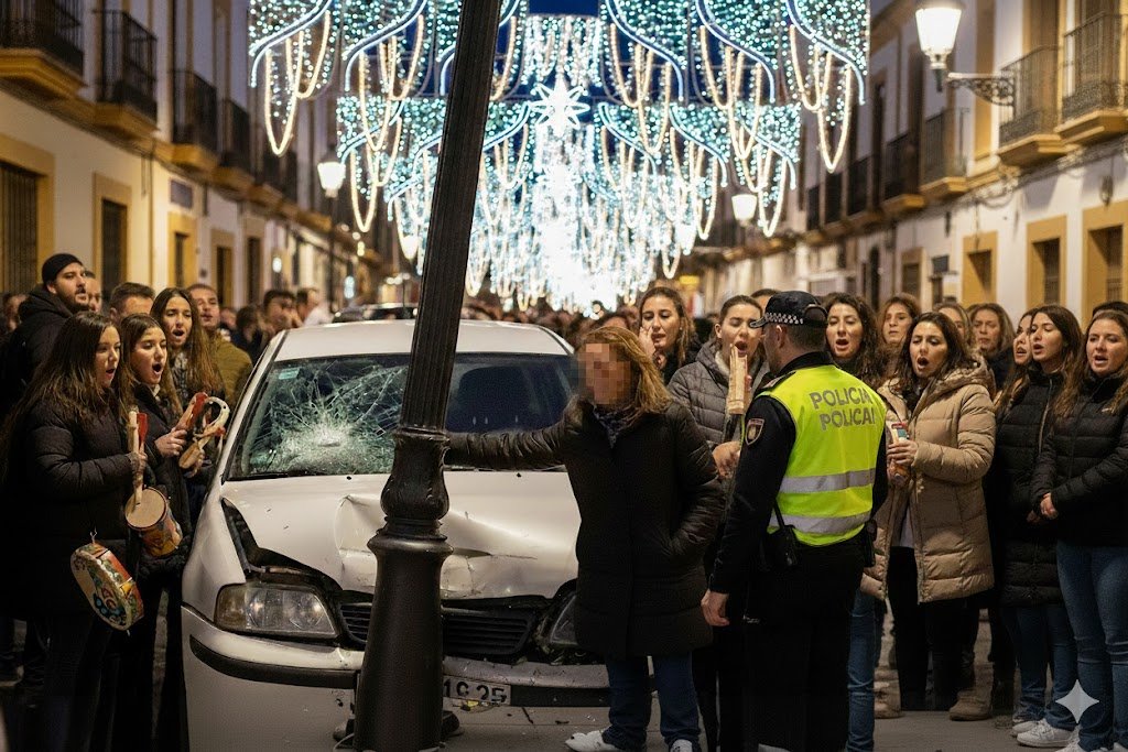 Tolerancia cero: Indignación en Jerez tras la denuncia a tres conductores por delitos viales graves al combinar alcohol, velocidad y falta de licencia
