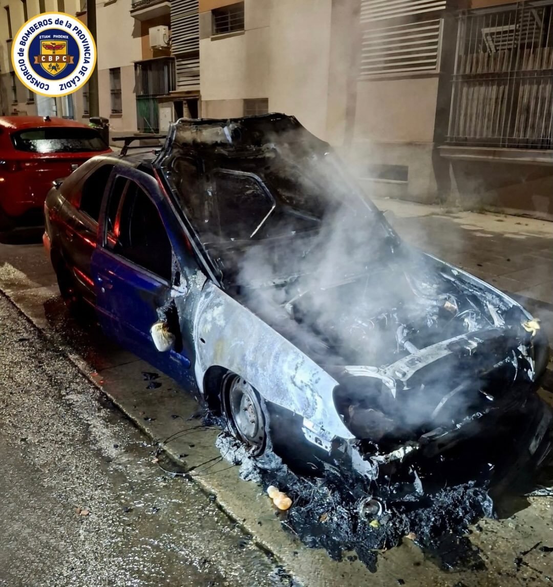 incendios de vehículos en Jerez