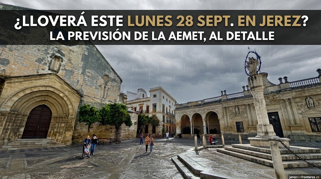 La AEMET prevé chubascos matinales y hasta 30 grados este lunes en Jerez