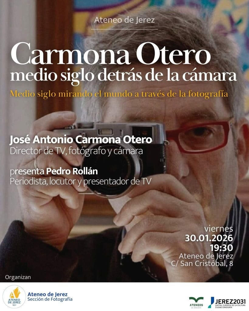 José Antonio Carmona Otero: Medio siglo capturando la esencia del mundo en el Ateneo de Jerez