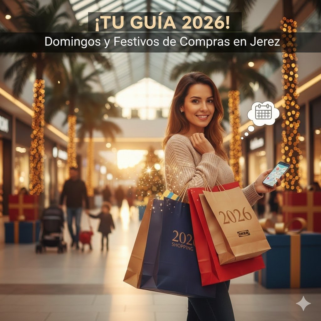 Domingos y festivos que abren los centros comerciales de Jerez en 2026: Guía completa
