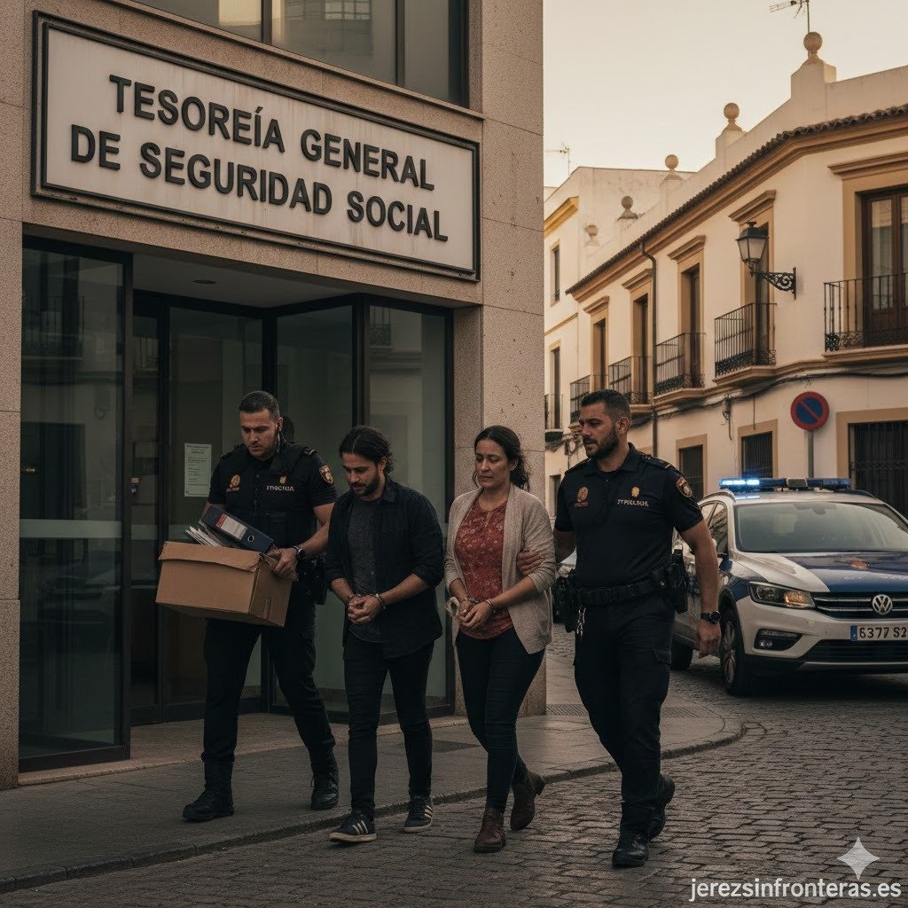 Golpe al fraude en Jerez: 16 detenidos por saquear medio millón de euros públicos