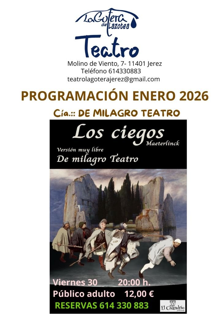 Los Ciegos en Jerez: Gaspar de la Zaranda dirige una obra maestra del simbolismo