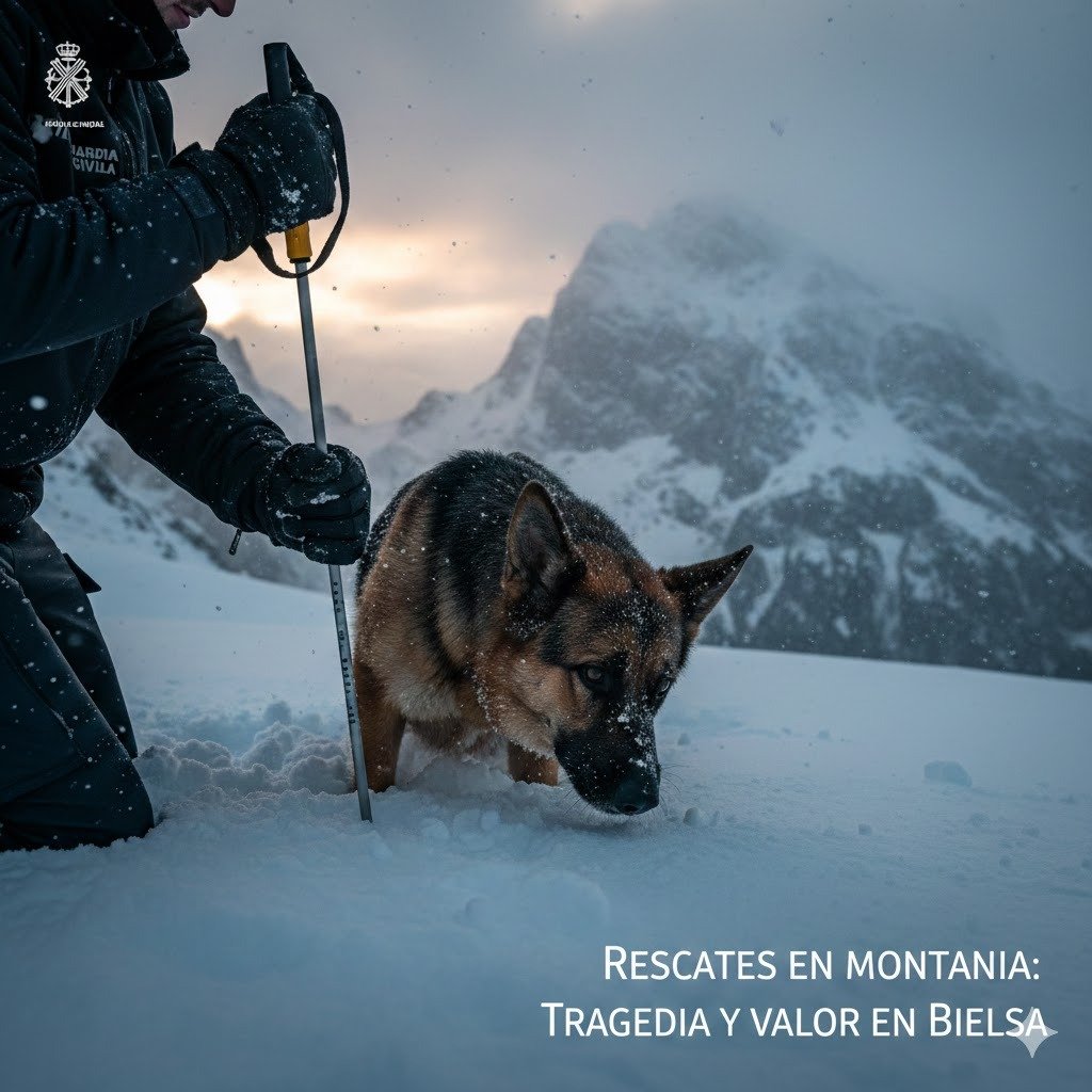 Rescates de la Guardia Civil en montaña: Tragedia y valor en Bielsa
