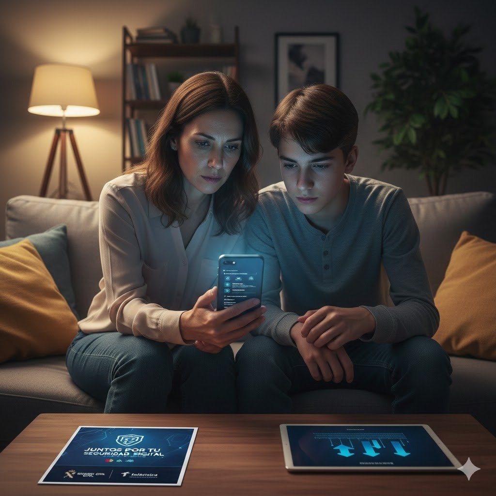 Seguridad digital para jóvenes: Guía de la Guardia Civil y Telefónica