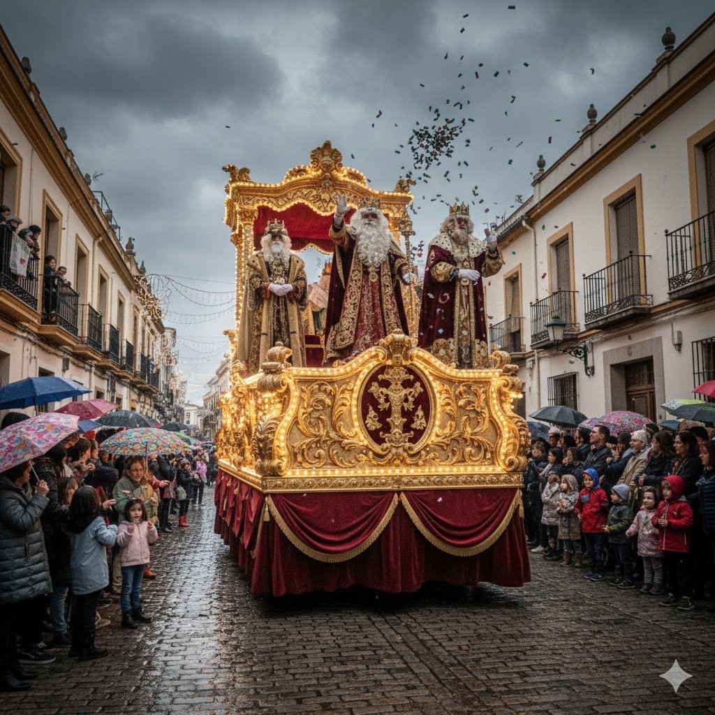 El tiempo en Jerez para la Cabalgata de Reyes 2026: ¿Peligra el desfile por la lluvia?