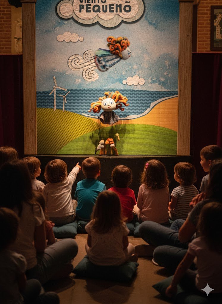 Los mejores títeres en Jerez: La Gotera de Lazotea presenta «Viento Pequeño»