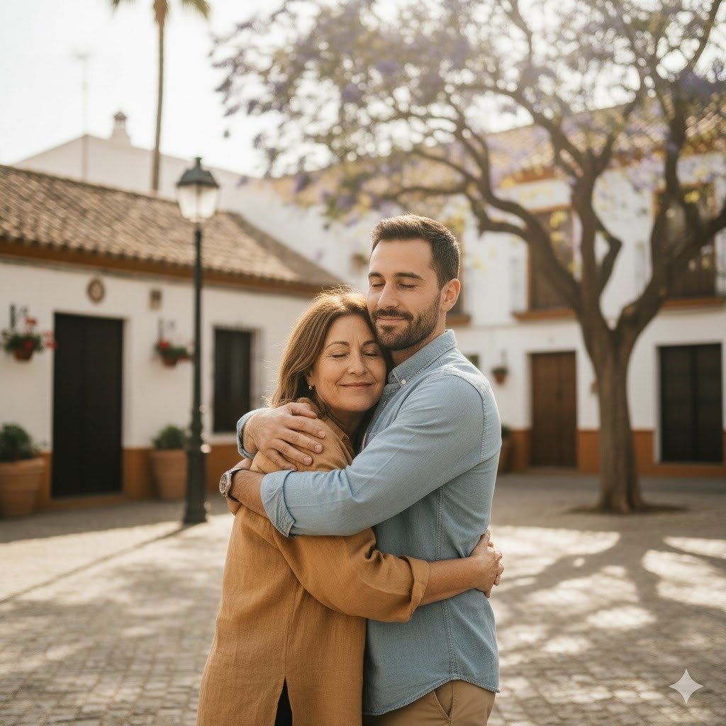 El poder terapéutico de un abrazo: Por qué 20 segundos pueden salvar tu día en Jerez