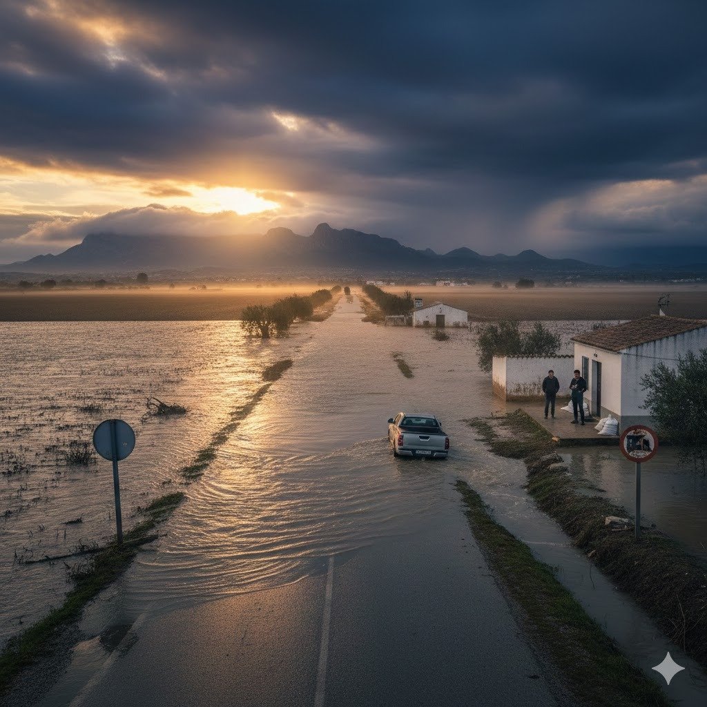 Borrasca Leonardo en Jerez y Cádiz: récords, historia y plaga de mosquitos