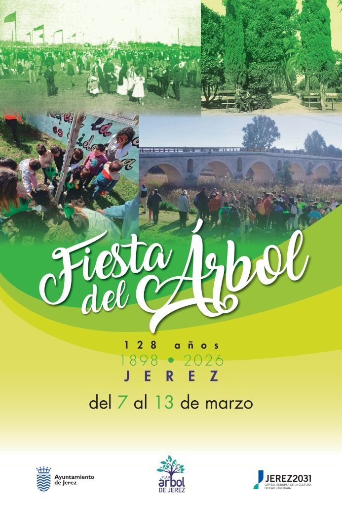Jerez celebra 128 años de compromiso verde con una Fiesta del Árbol histórica