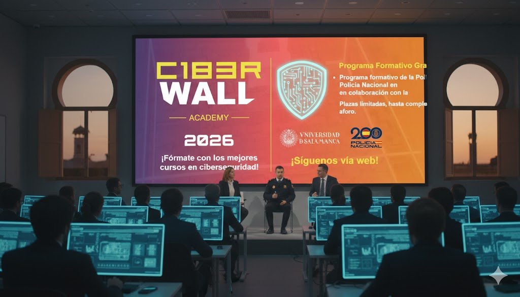 C1B3RWALL ACADEMY 2026 en Jerez: La oportunidad gratuita para blindar tu futuro digital