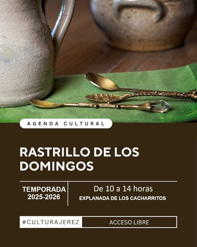Nuevo recinto para el Rastrillo de los Domingos en Jerez 2026 por la Feria