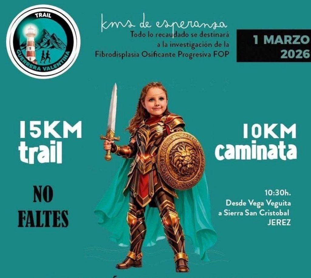 Trail Guerrera Valentina en Jerez: corre por una causa invencible