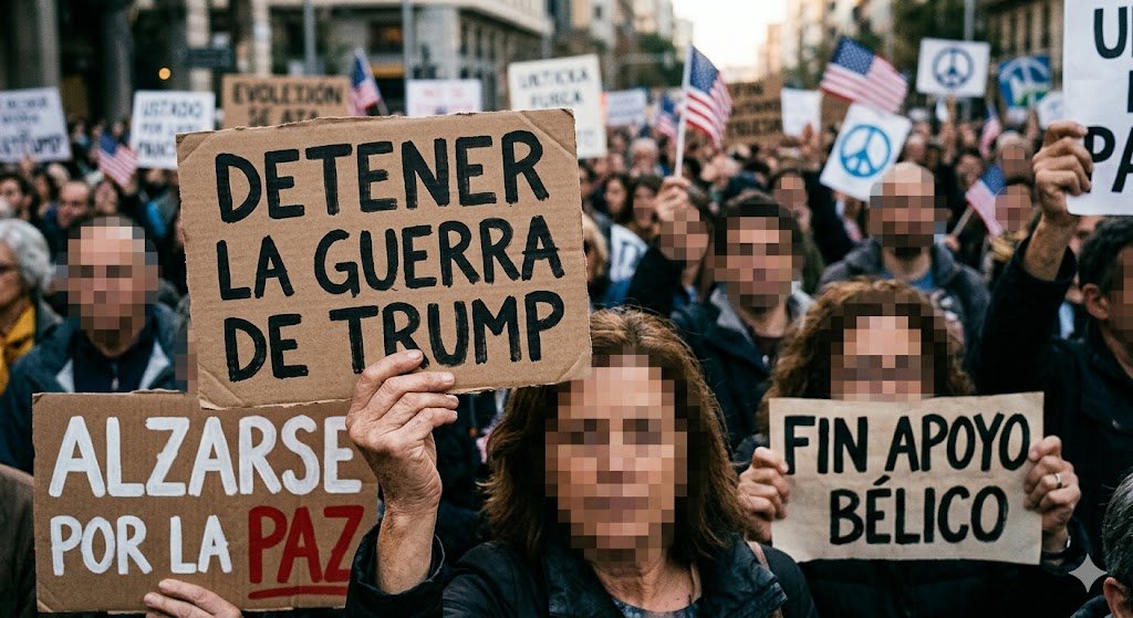 Estados Unidos debe alzarse: El grito global para detener la guerra de Trump