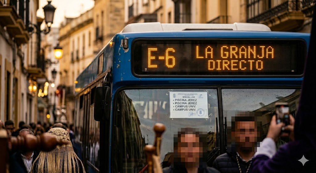 Guía completa de los autobuses urbanos de Jerez en Semana Santa: horarios y líneas especiales