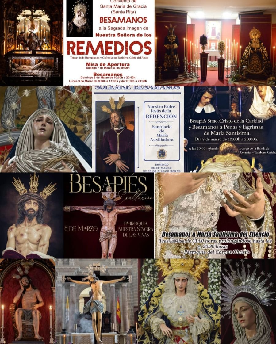 Besamanos tercer domingo de Cuaresma Jerez 2026: Guía de cultos