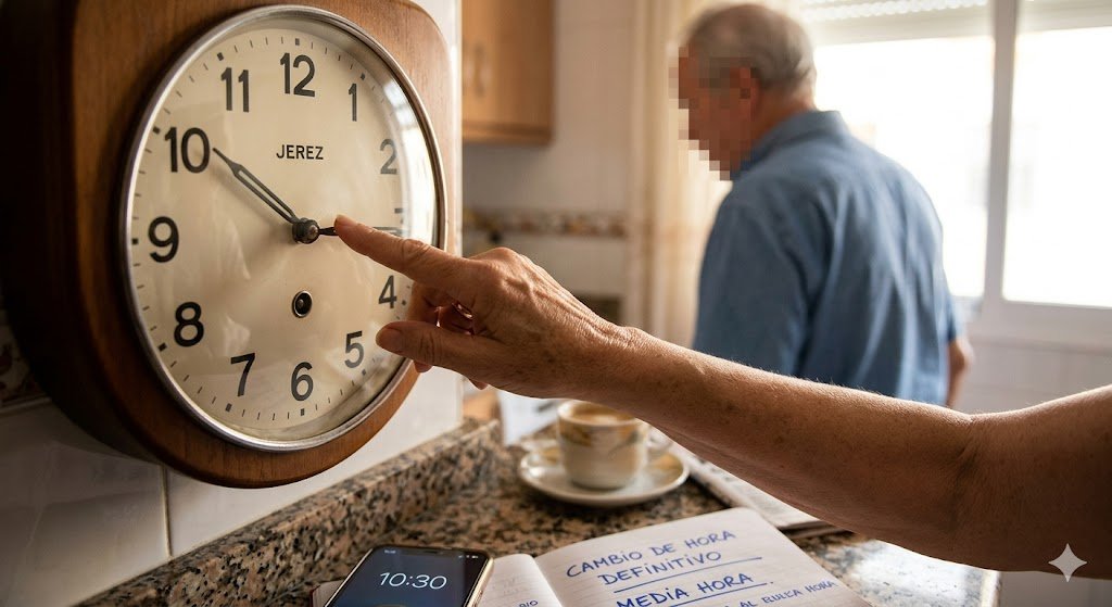 El cambio de hora definitivo en España: ¿es la media hora la solución?
