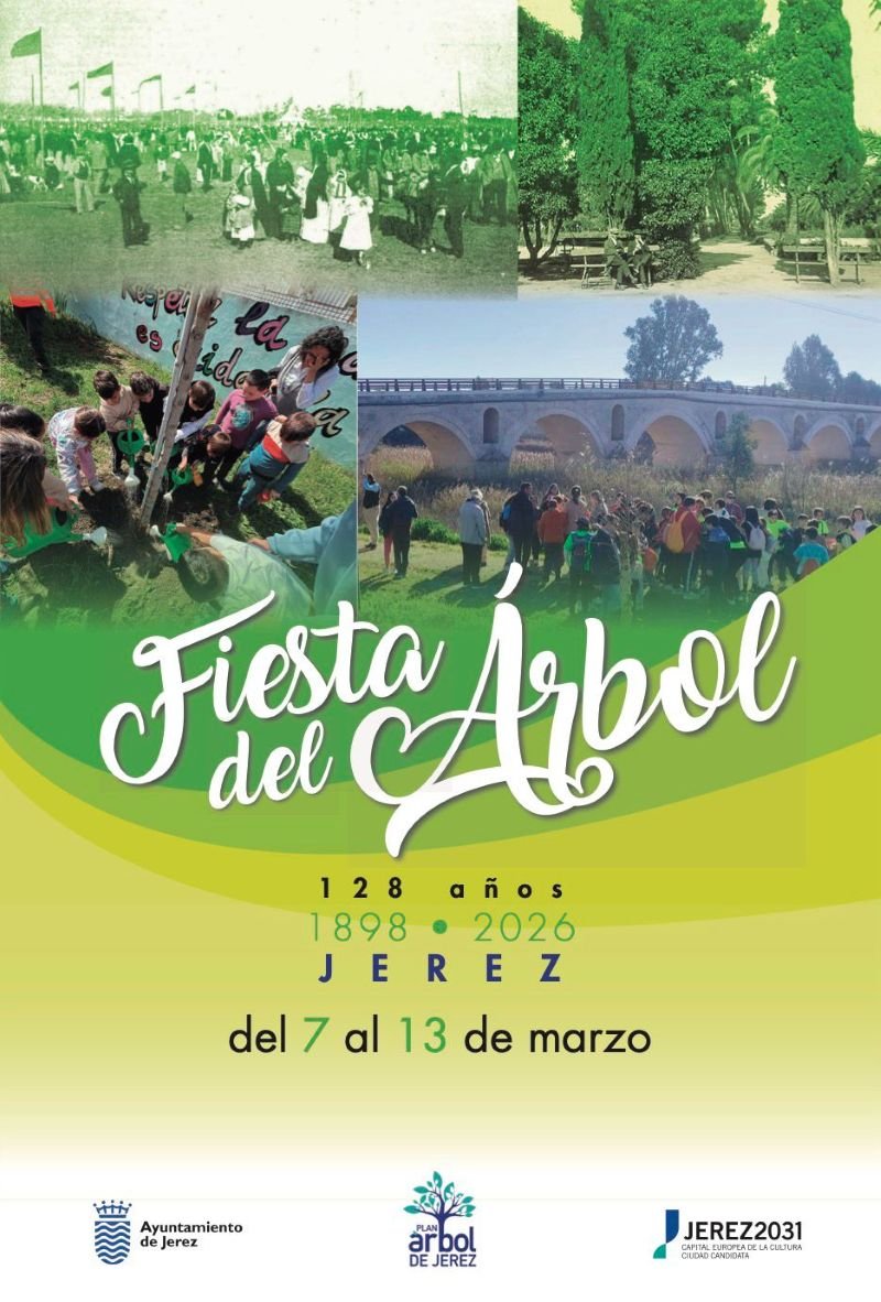 Jerez celebra 128 años de compromiso verde con la Fiesta del Árbol 2026