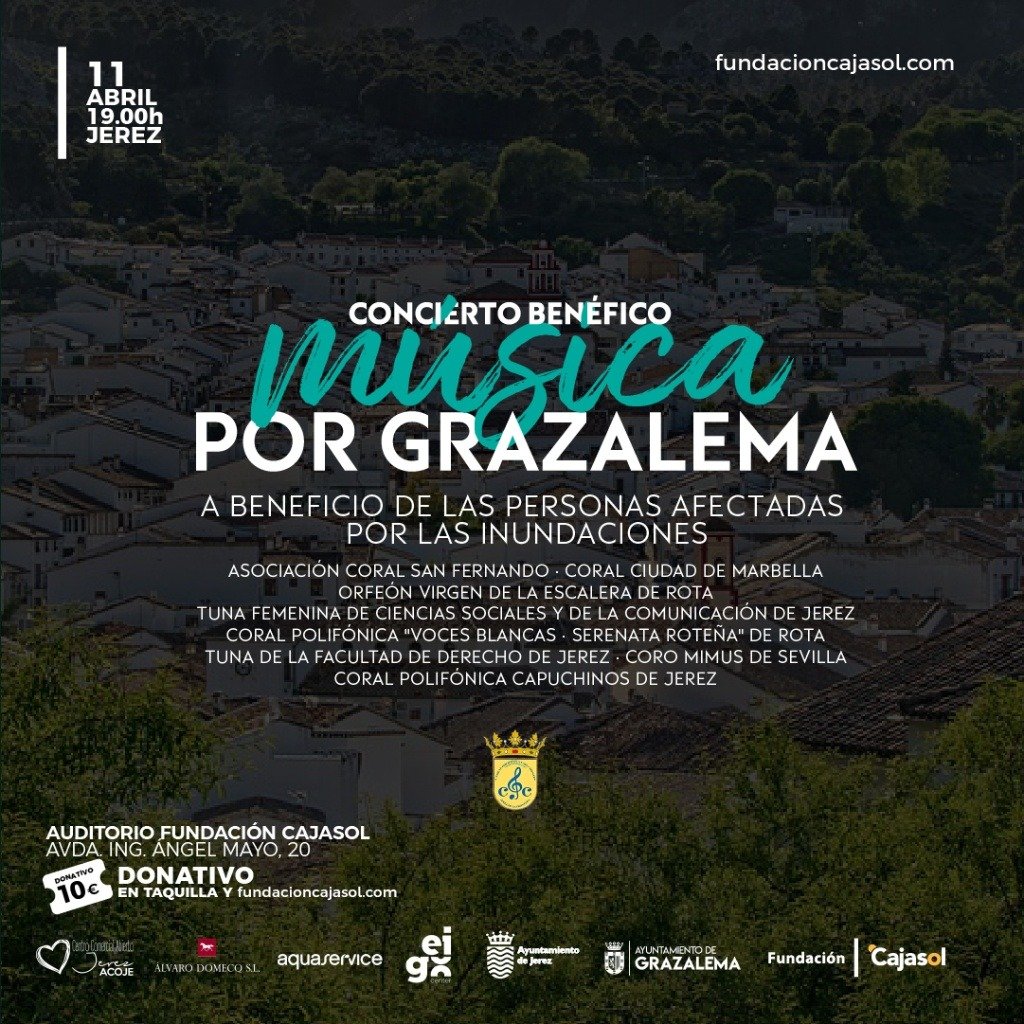 Voces solidarias se unen en Jerez por los afectados de Grazalema