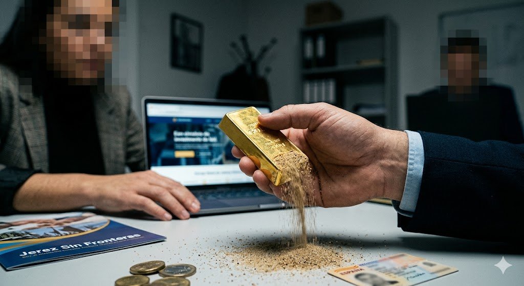 El peligro de las inversiones en oro: desarticulada una red con 300 víctimas
